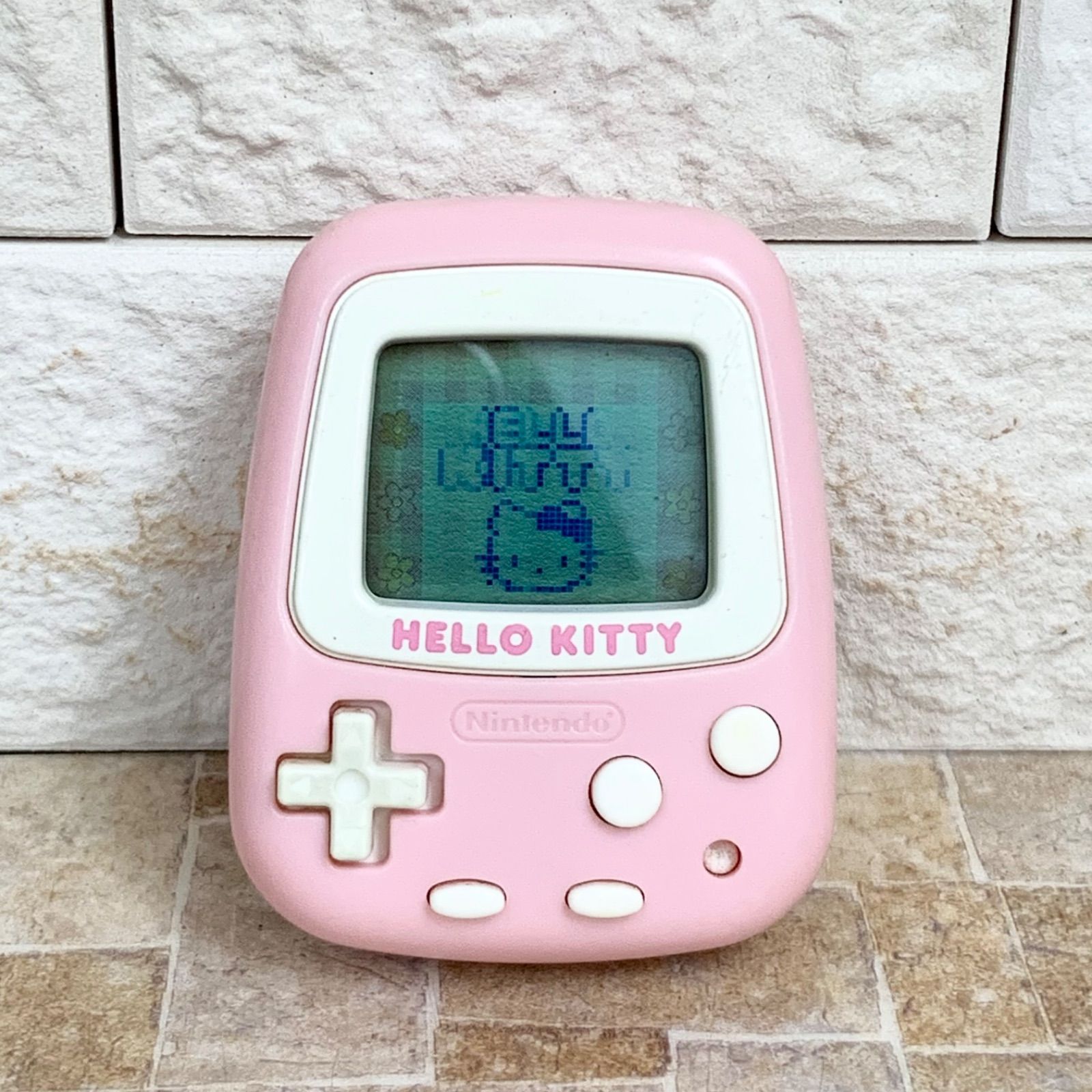 通電確認済】ポケットハローキティ 携帯ゲーム 万歩計 1998年 サンリオ