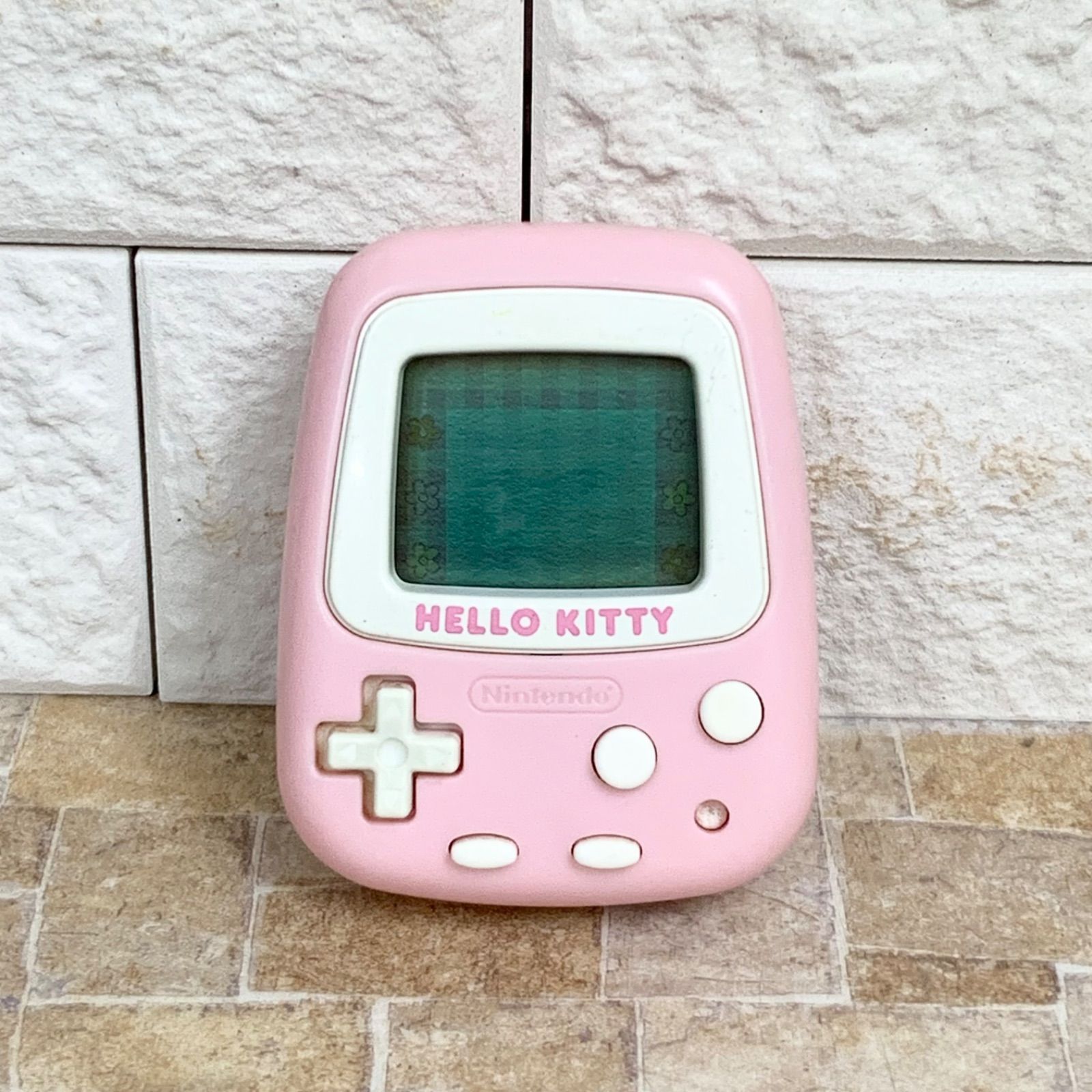 通電確認済】ポケットハローキティ 携帯ゲーム 万歩計 1998年 サンリオ