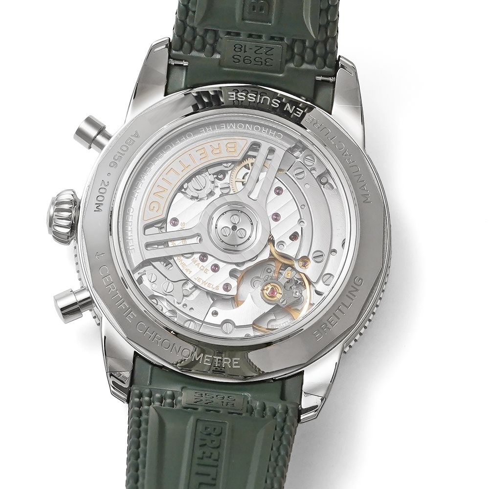 未使用品 2025年10月保証書付き BREITLING スーパーオーシャン ヘリテージ B01 クロノグラフ 42 Ref.AB0156(AB0156361L1S1) メンズ 腕時計 未使用品 2025年10月保証書付き BREITLING スーパーオーシャン