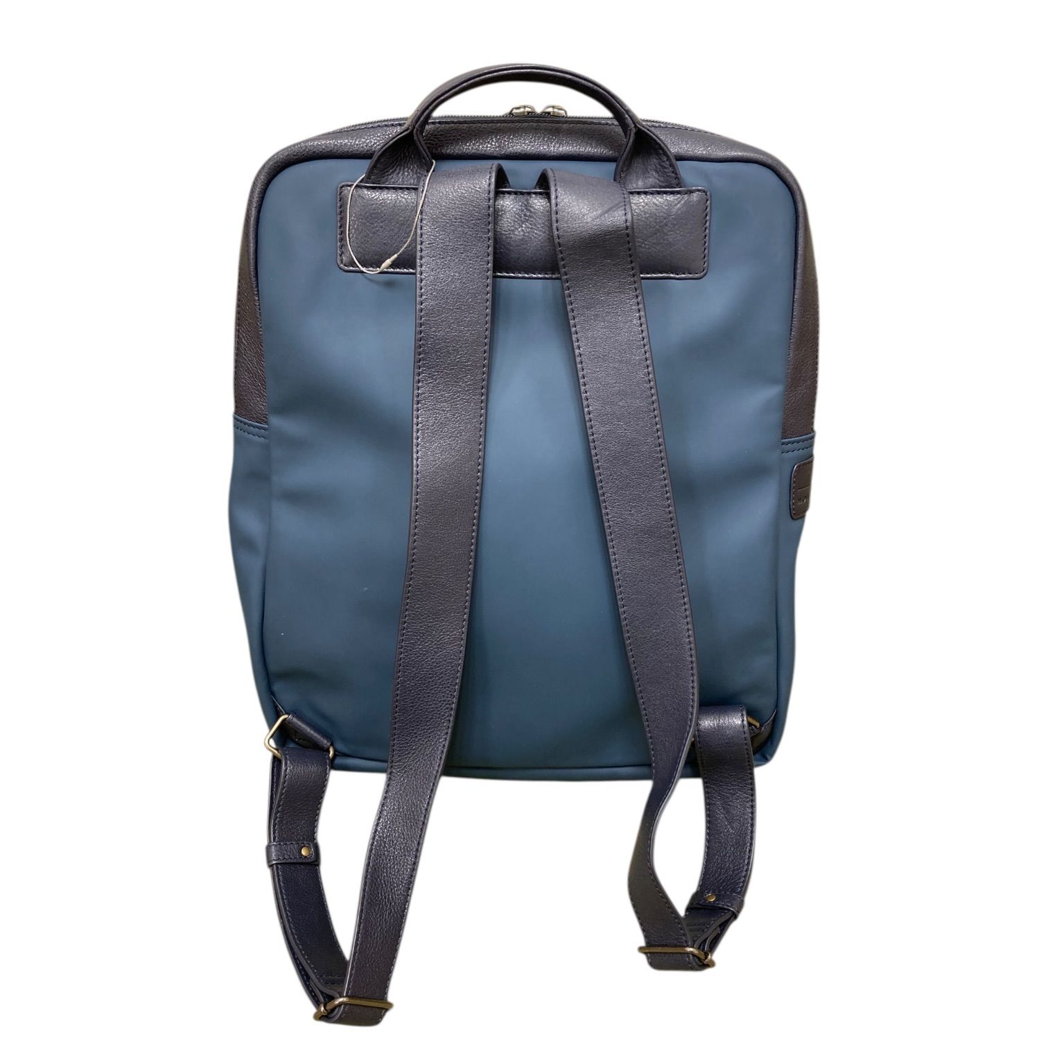 マザーハウス MOTHERHOUSE ポリウレタン× レザー リュックサック 