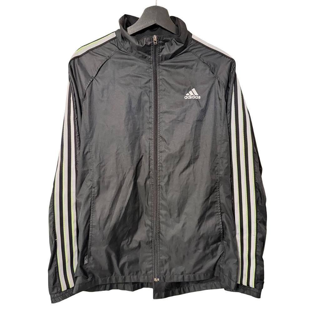 アディダス adidas クライマ 365 ナイロンジャケット ウィンドブレーカー M 黒 ブラック 995714 /MZ