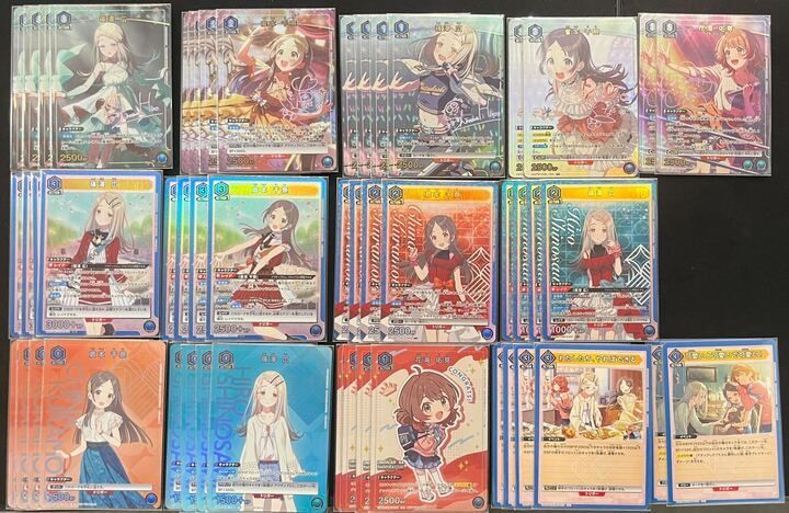 デッキ】学園アイドルマスター 青 ゆめぱしー（補習組） 【UNION ARENA