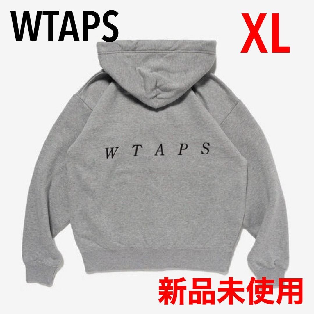 WTAPS ダブルタップス パーカー アッシュグレー XL 04 ジップフーディ