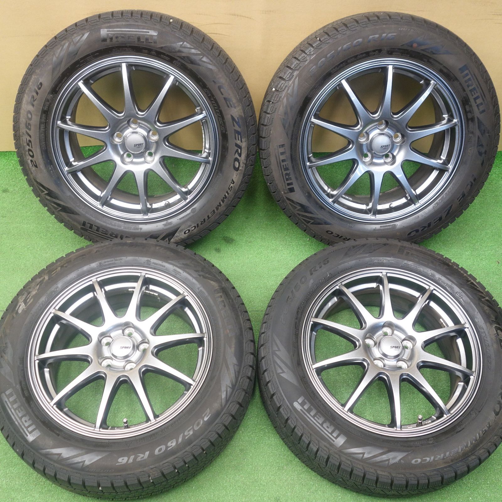 バリ溝！22年！キレイ！9.5分以上☆レガシィ 等 205/60R16 
