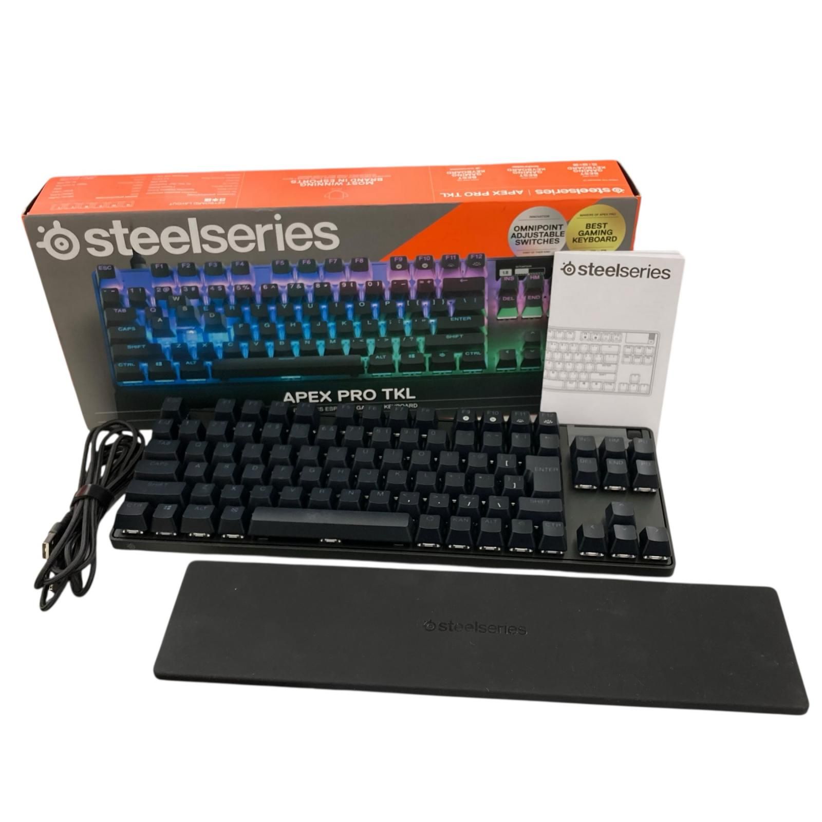 動作確認済 SteelSeries APEX PRO TKL ゲーミングキーボード - メルカリ