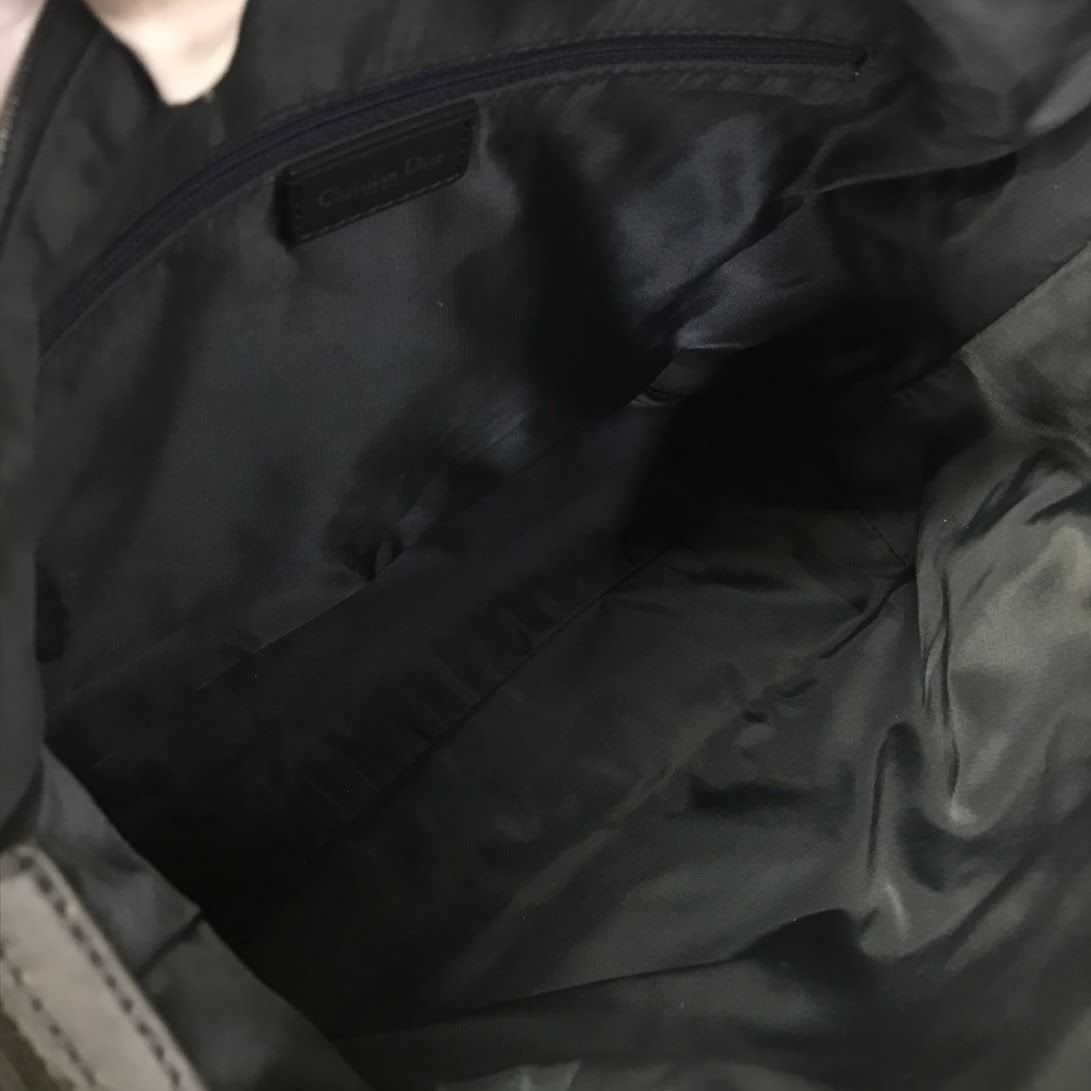 【倉吉店】 中古 Christian Dior | クリスチャンディオール ショルダーバッグ トロッター キャンバスショルダーバッグ BOB0013 トロッター ネイビー 【122】 Christian Dior - 【倉吉店】 中古 Christian Dior | クリスチャン