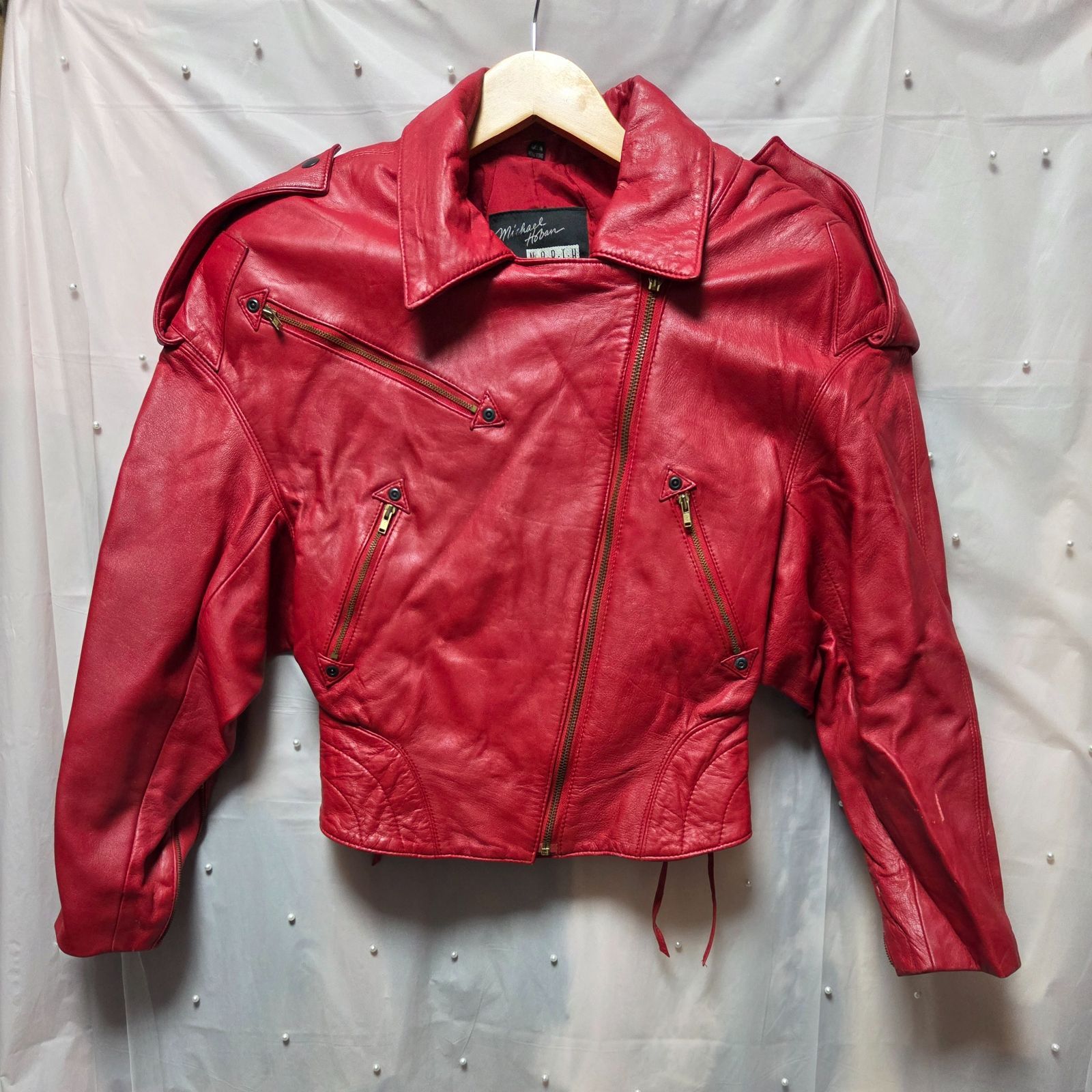 ヴィンテージMichael Hoban『North Beach Leather』ライダース 