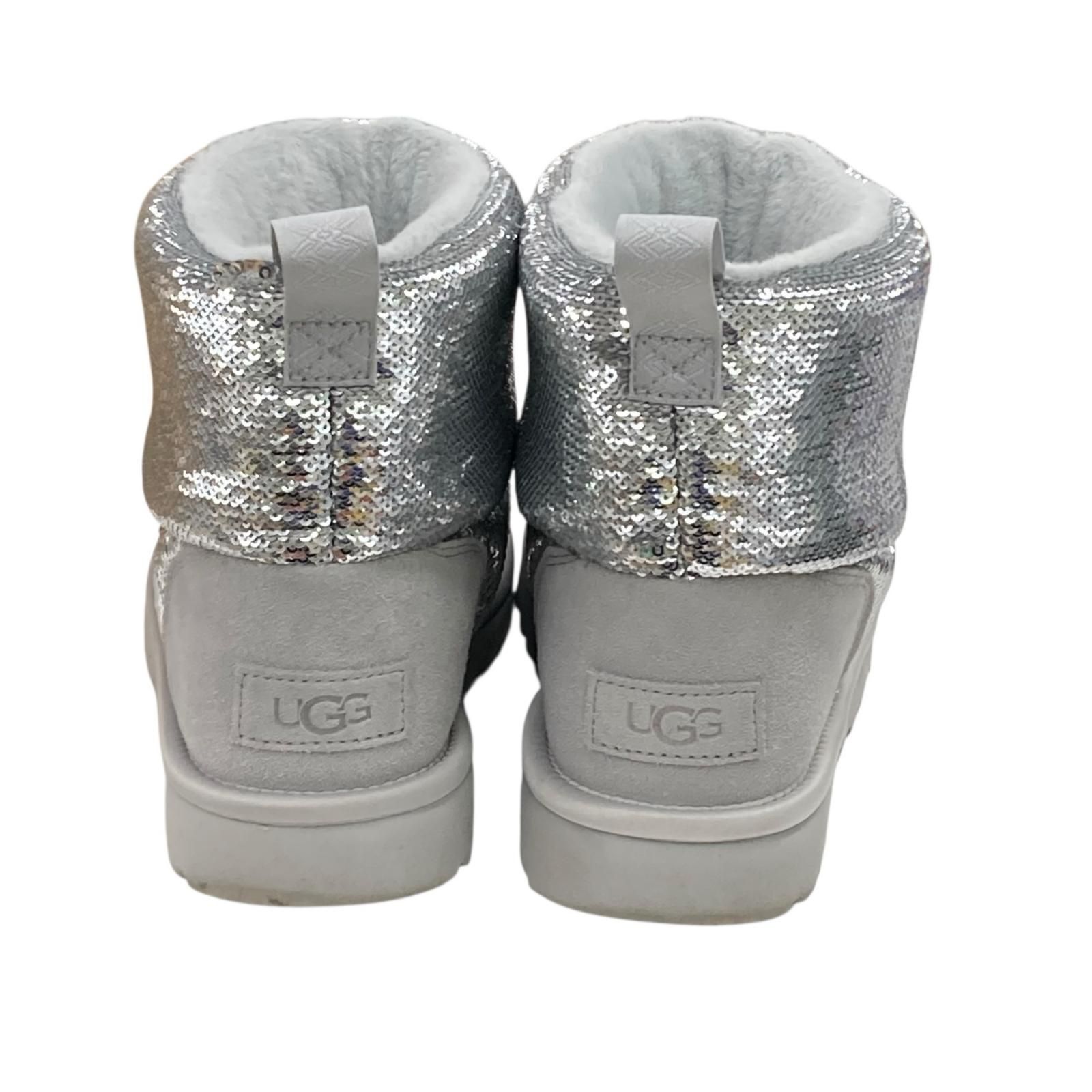186001 UGG アグ ムートンブーツ クラシック ミニ ミラー ボール
