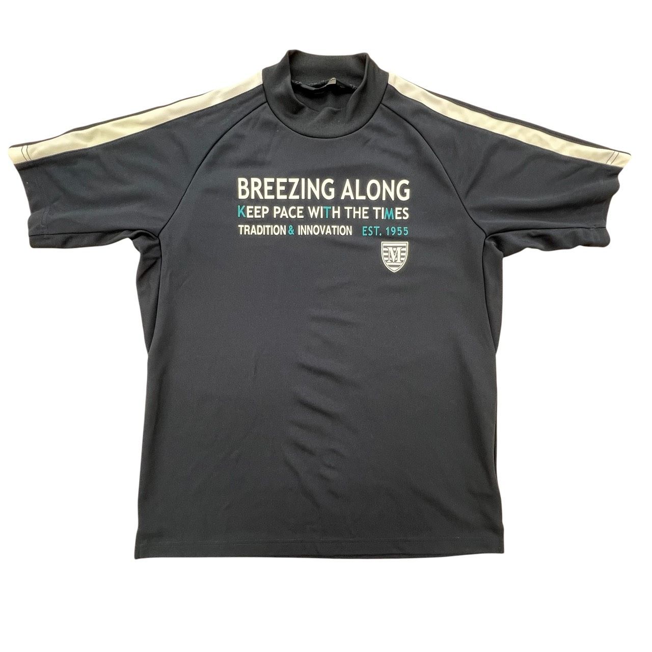 Munsingwear マンシングウェア トップス カットソー ネイビー Munsingwear マンシングウェア トップス カットソー ネイビー