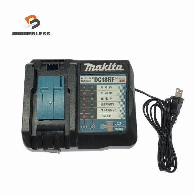 ☆中古品☆makita マキタ 14.4V/18V用 純正 急速充電器 DC18RF 