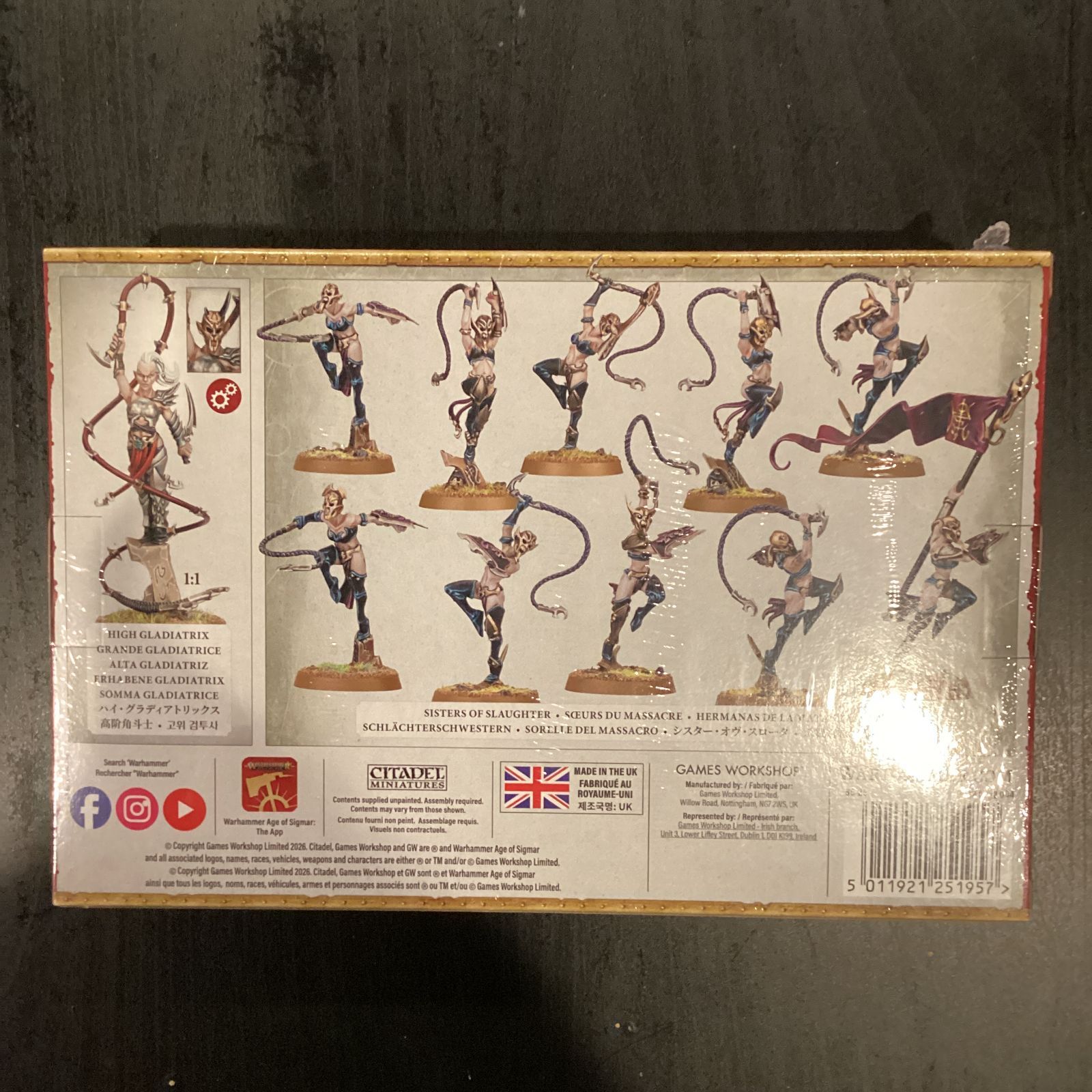 ドーター・オヴ・カイン 名高き連隊 真紅の鞭 THE CRIMSON LASH ウォー