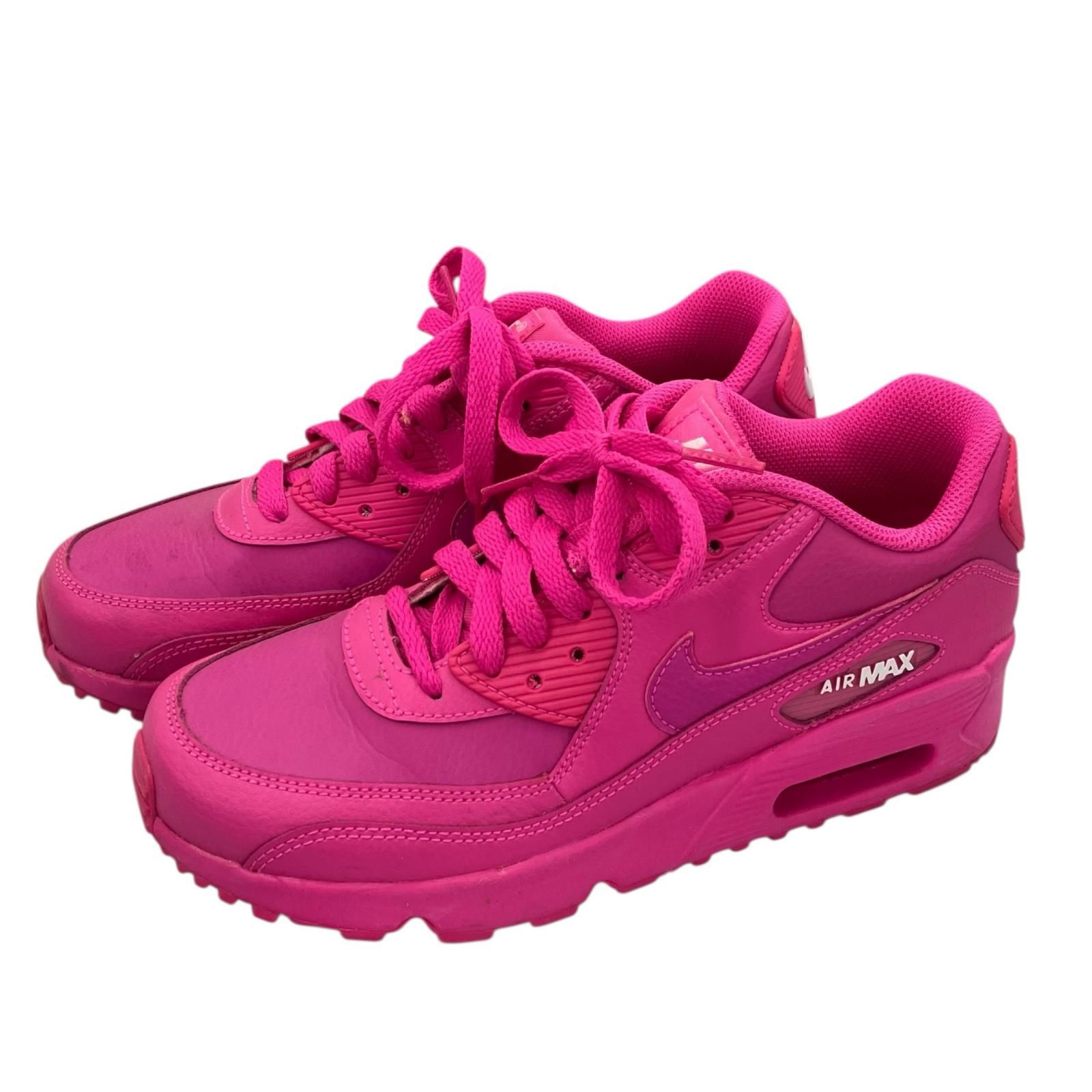 186000 NIKE ナイキ エアマックス90 Laser Fuchsia 23㎝ AIRMAX90 