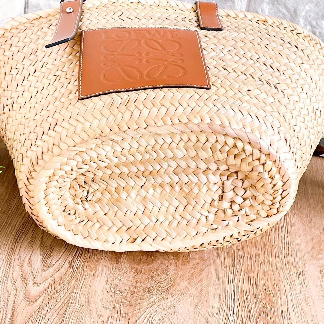 ◇ロエベ◇LOEWE アナグラム バスケット バッグ ミディアム ハンド