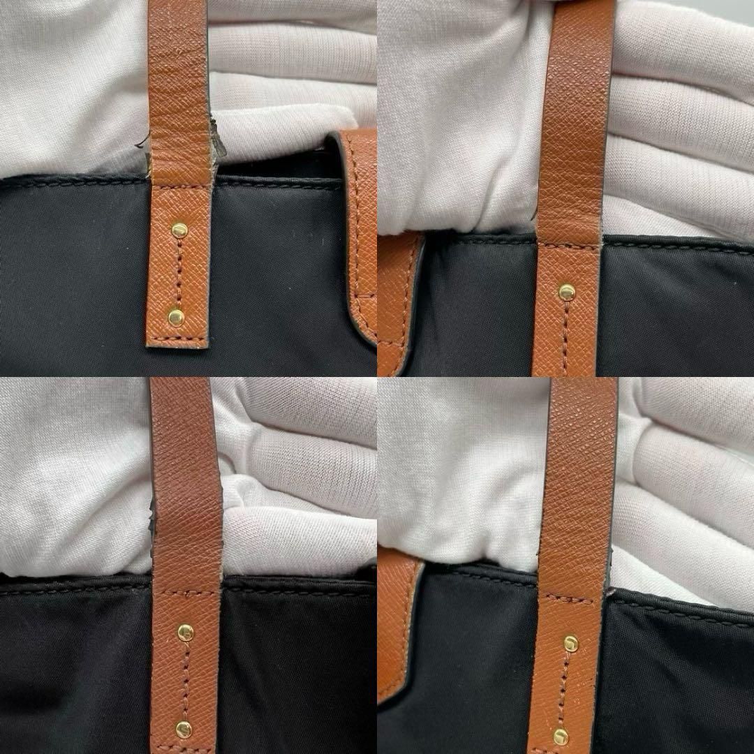良品】Tory Burch トートバッグ ナイロン レザー バイカラー - メルカリ
