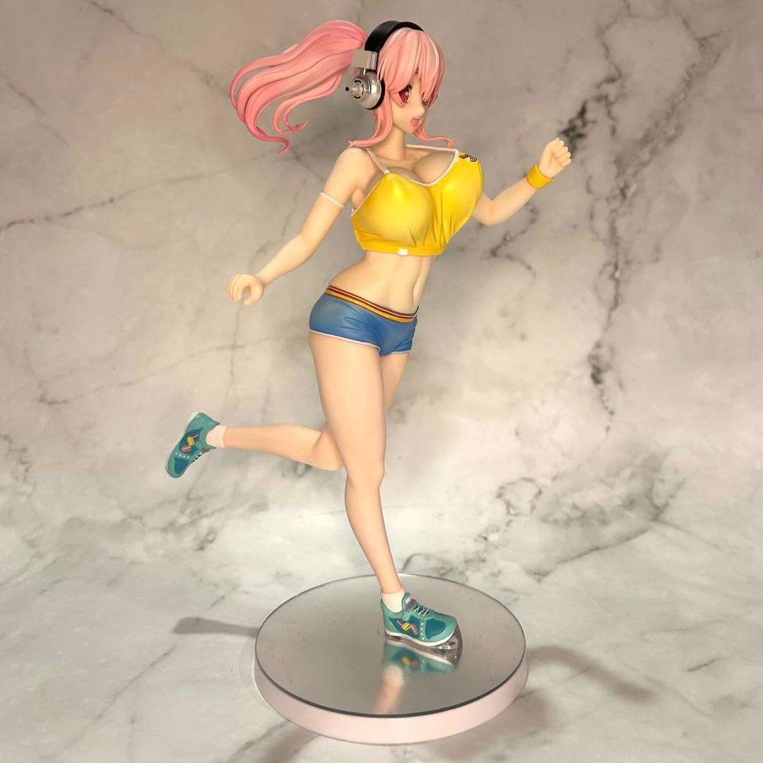 回天堂 すーぱーそに子 ジョギングver. 1/7スケール PVC製 フィギュア