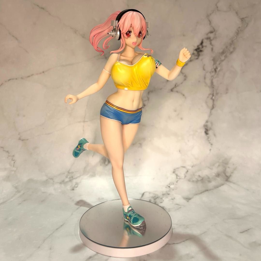 回天堂 すーぱーそに子 ジョギングver. 1/7スケール PVC製 フィギュア 