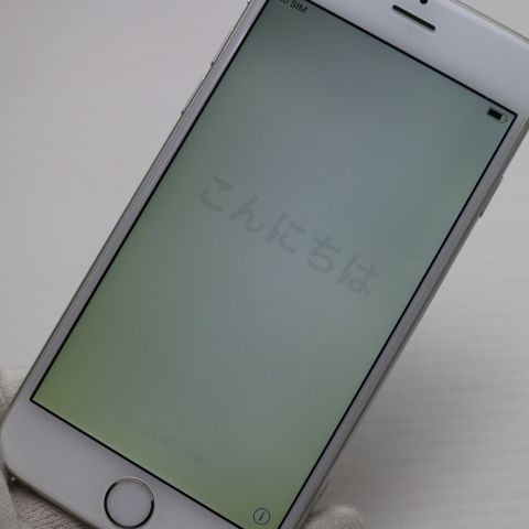 超美品 au iPhone6 64GB シルバー 即日発送 スマホ Apple au 本体 白 