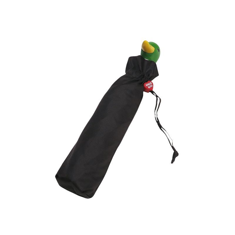 美品 HUMAN MADE ヒューマン メイド DUCK COMPACT UMBRELLA ダック コンパクト アンブレラ ブラウン 折り畳み傘 Aprk