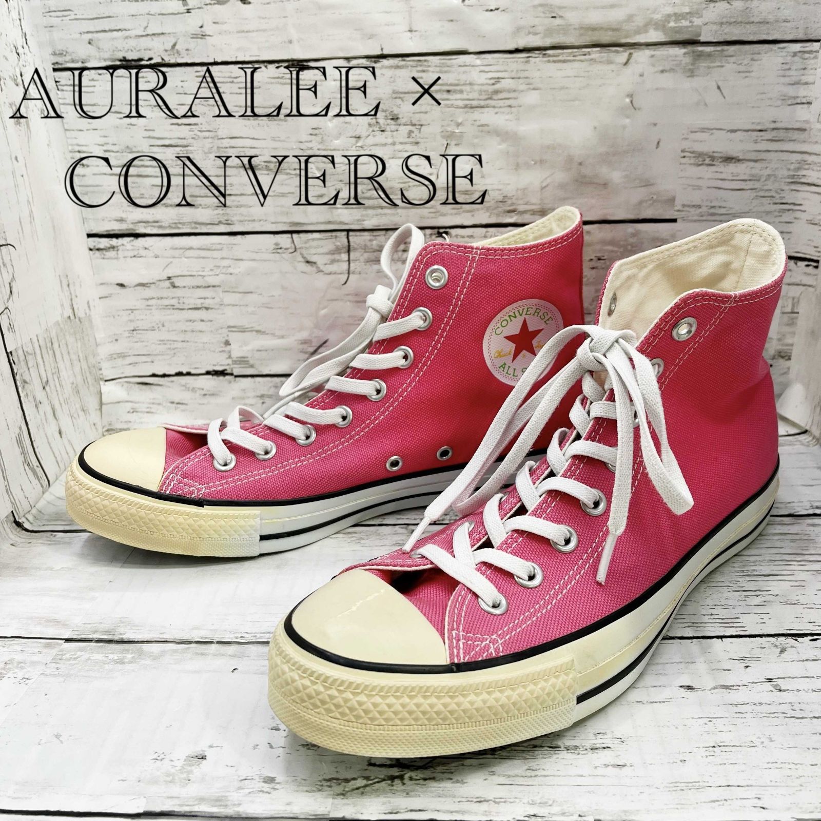 AURALEE × CONVERSE オーラリー コンバース 別注 ハイカットスニーカー 
