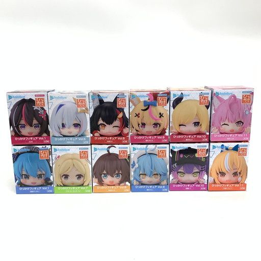 中古未開封】ホロライブ ひっかけフィギュア 12体 セット【054-260411