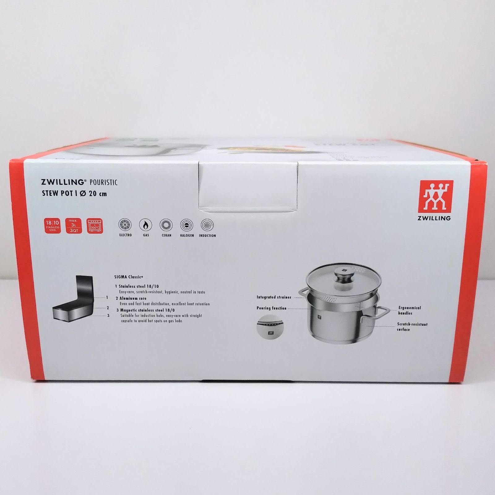 ZWILLING ツヴィリング ポウリスティック シチューポット 20cm 3.0L