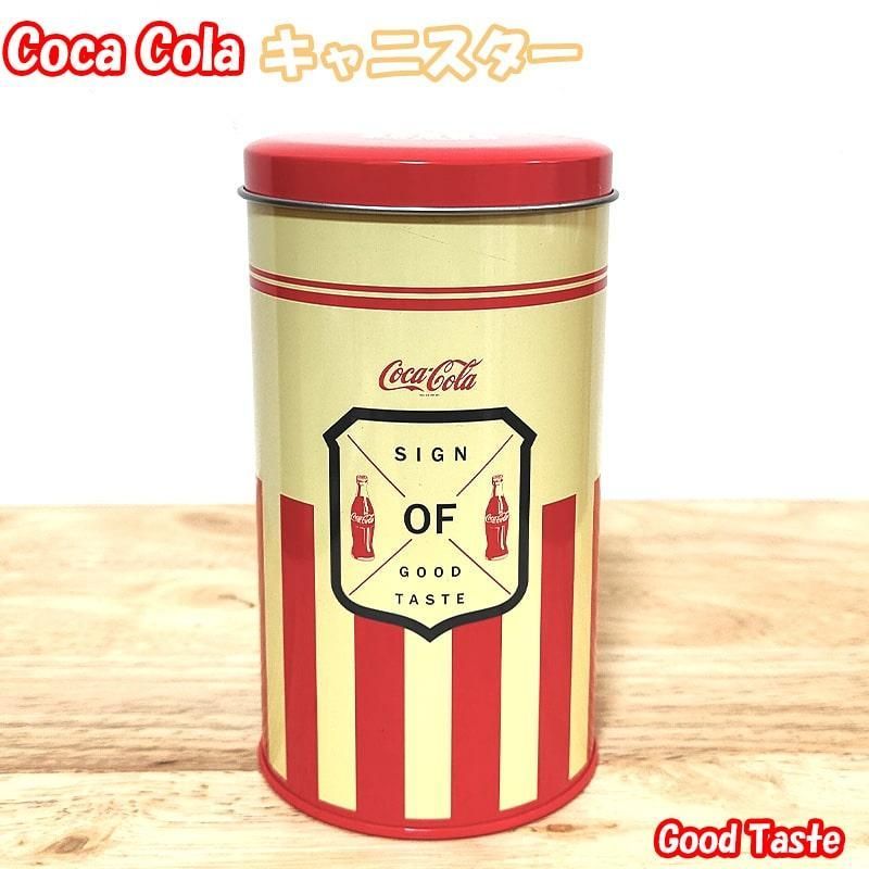 小物入れ コカ・コーラ 蓋つき ティン キャニスター 収納 アメリカン 