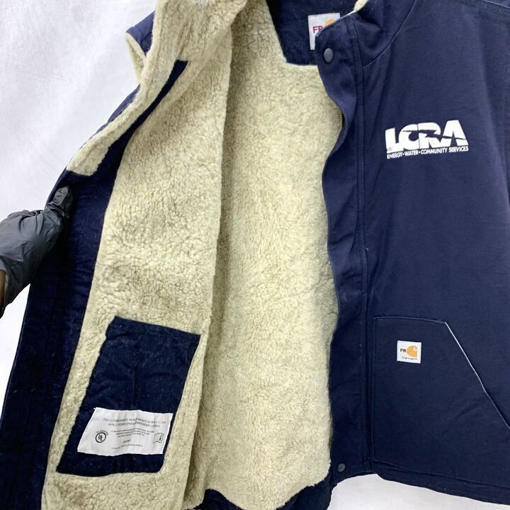 Carhartt ダック ボア ベスト 101029 410 トップス 2XL ネイビー