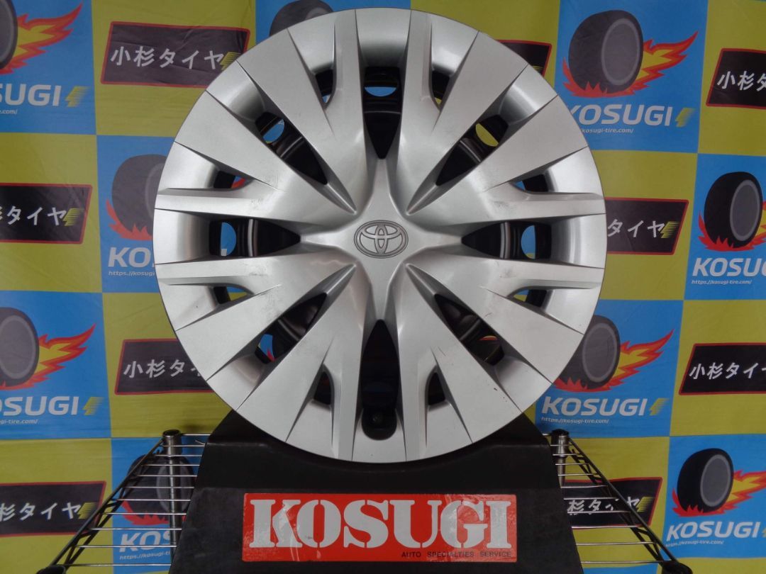 トヨタ ヤリス 純正 中古ホイール 15インチ 6J-15 4H100 +45 スチール 