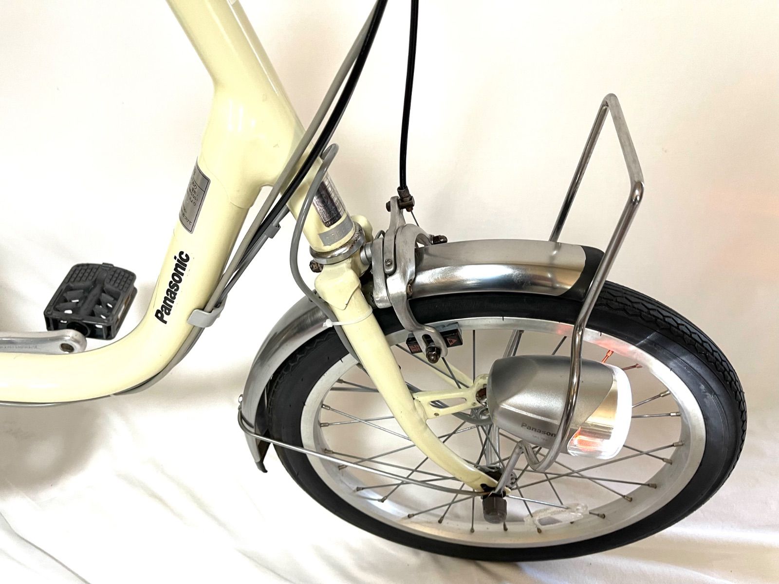 0282【動作確認済】送料無料 Panasonic 電動アシスト三輪自転車 9.8Ah 