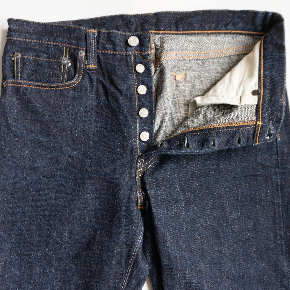【美品/濃紺】 FULLCOUNT【1108SR スリムストレート デニムパンツ】33 フルカウント s2604051 美品/濃紺】 FULLCOUNT【1108SR スリムストレート デニムパンツ】33