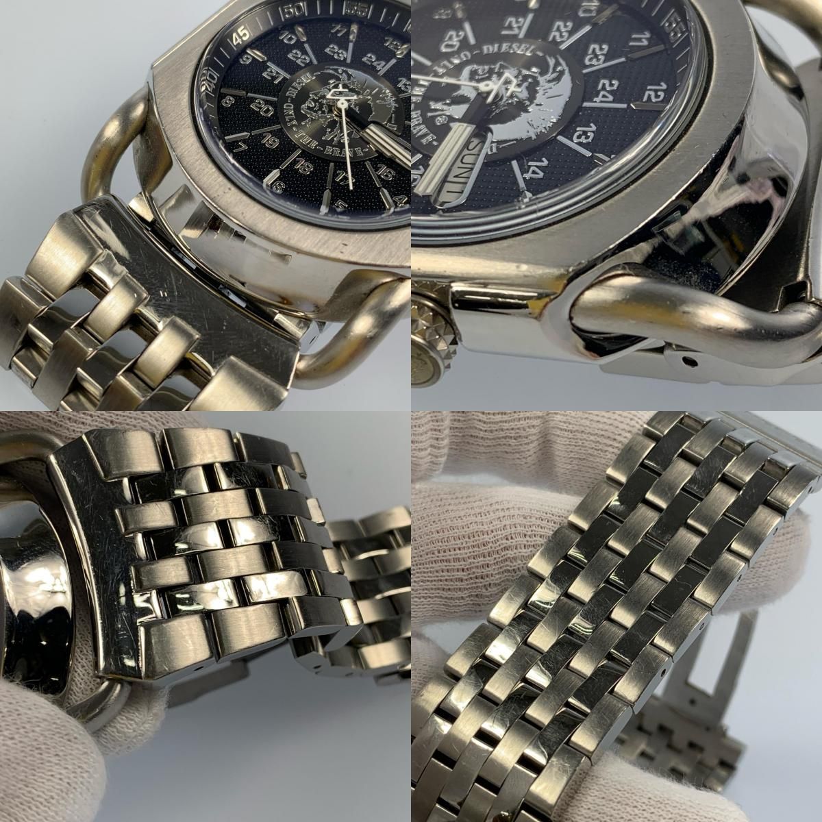 DIESEL/ディーゼル】腕時計 アナログ シルバー 人気 DIESEL/ディーゼル 