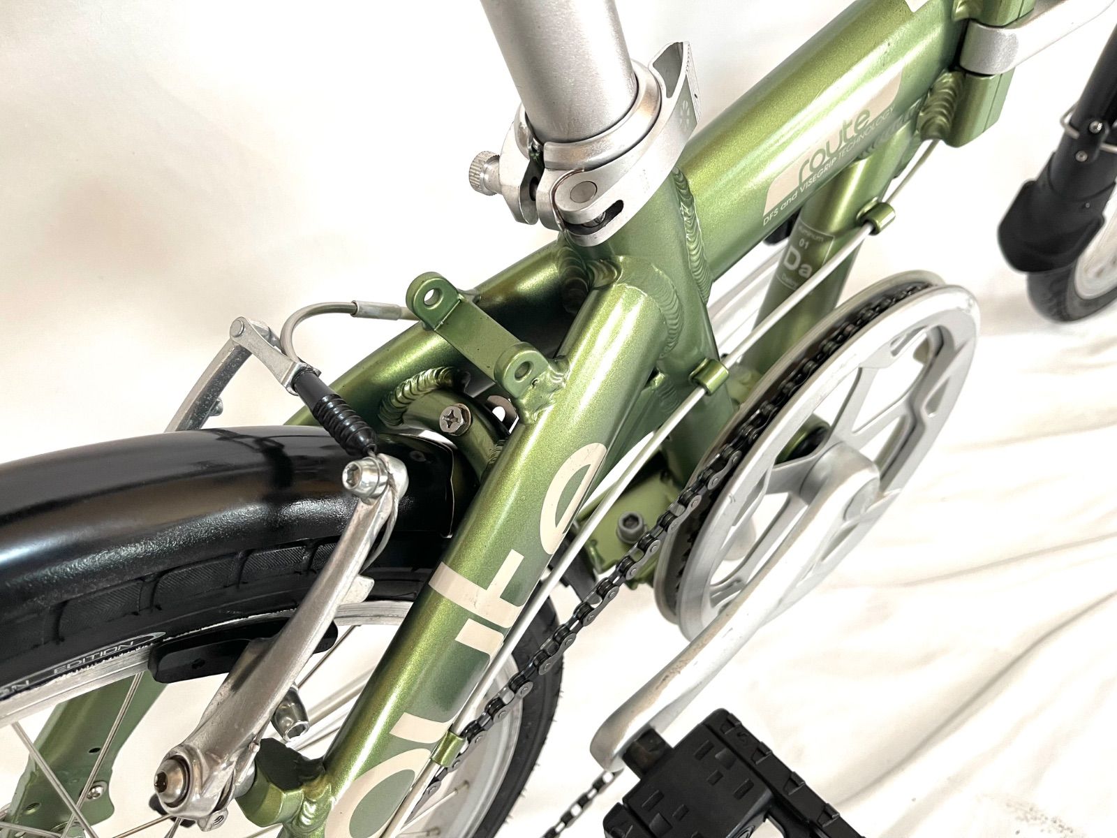 0280【即乘】送料無料 DAHON 折り畳み自転車 route USA Da SHIMANO 7速 