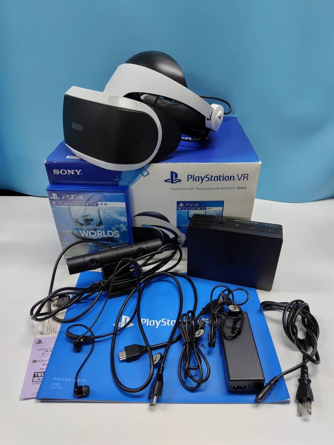 良品】PlayStation VR/PSVR/CUH-ZVR2/カメラ同梱版 - メルカリ