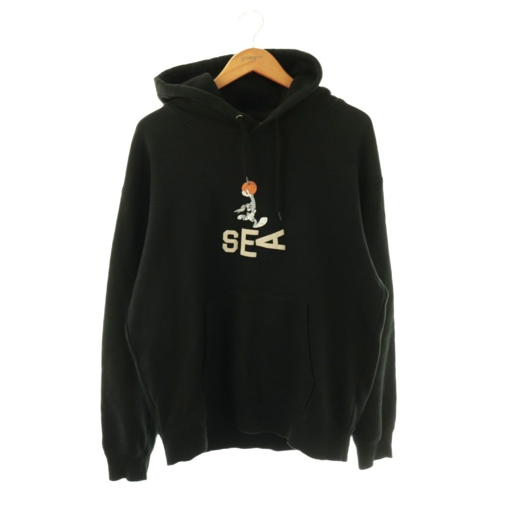 ウィンダンシー SPACE JAM パーカー プルオーバー フーディー L ウィンダンシー WIND AND SEA SPACE JAM パーカー プルオーバー