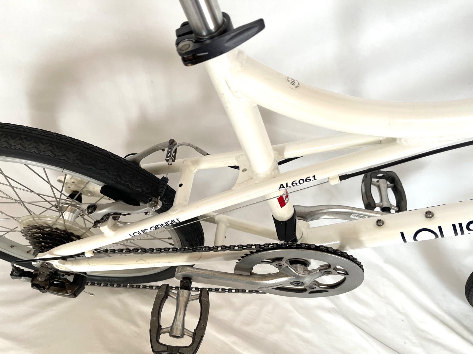 0279【即乘】送料無料 LOUIS GARNEAU ミニベロ MV1 小径車 クロス