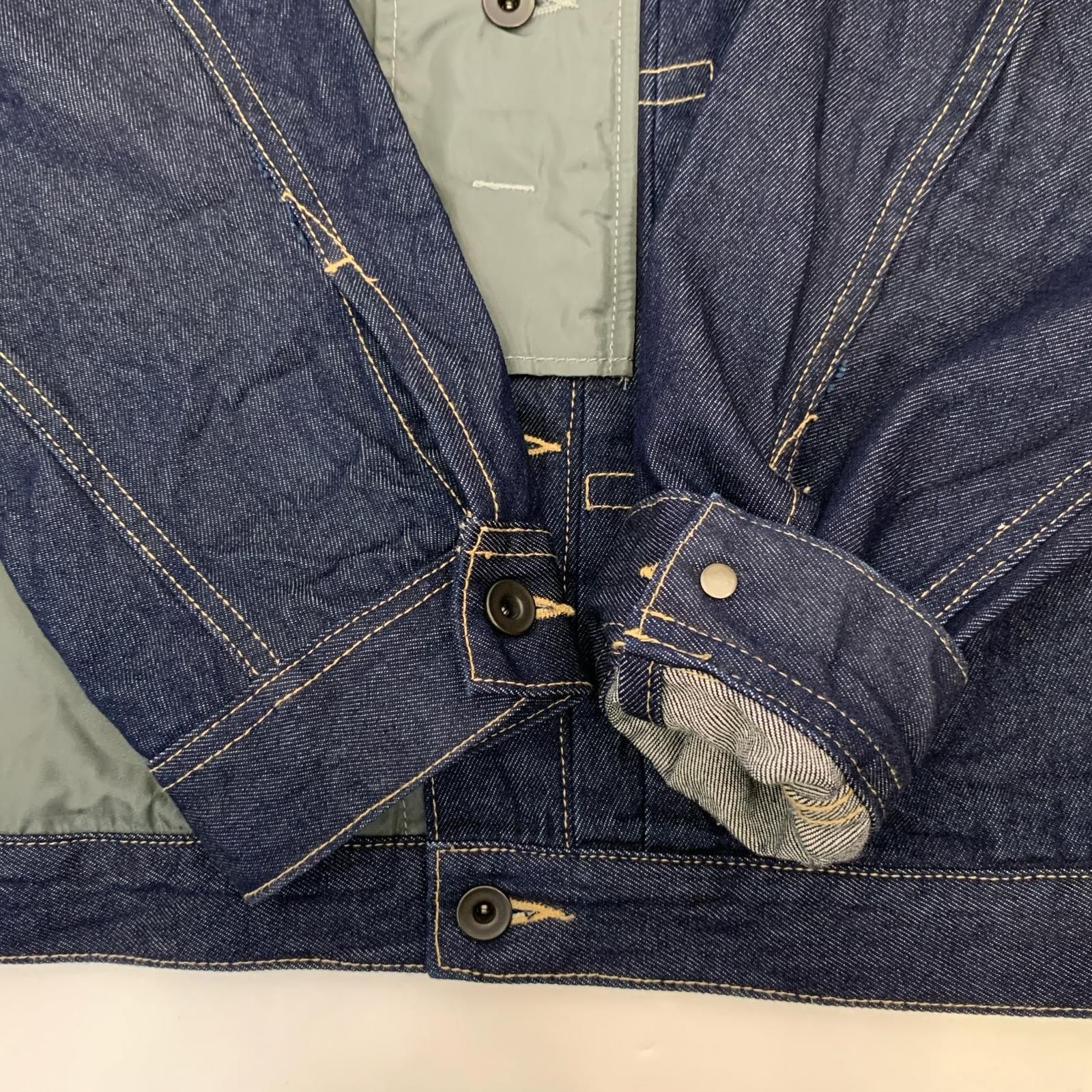 【姫路東店】 中古 AVIREX | アヴィレックス デニム CROSSOVER G-JACKET 783-4252030 2024A/W ネイビー サイズ：XL 【93】 姫路東店】 中古 AVIREX | アヴィレックス デニム CROSSOVER G-JACKET