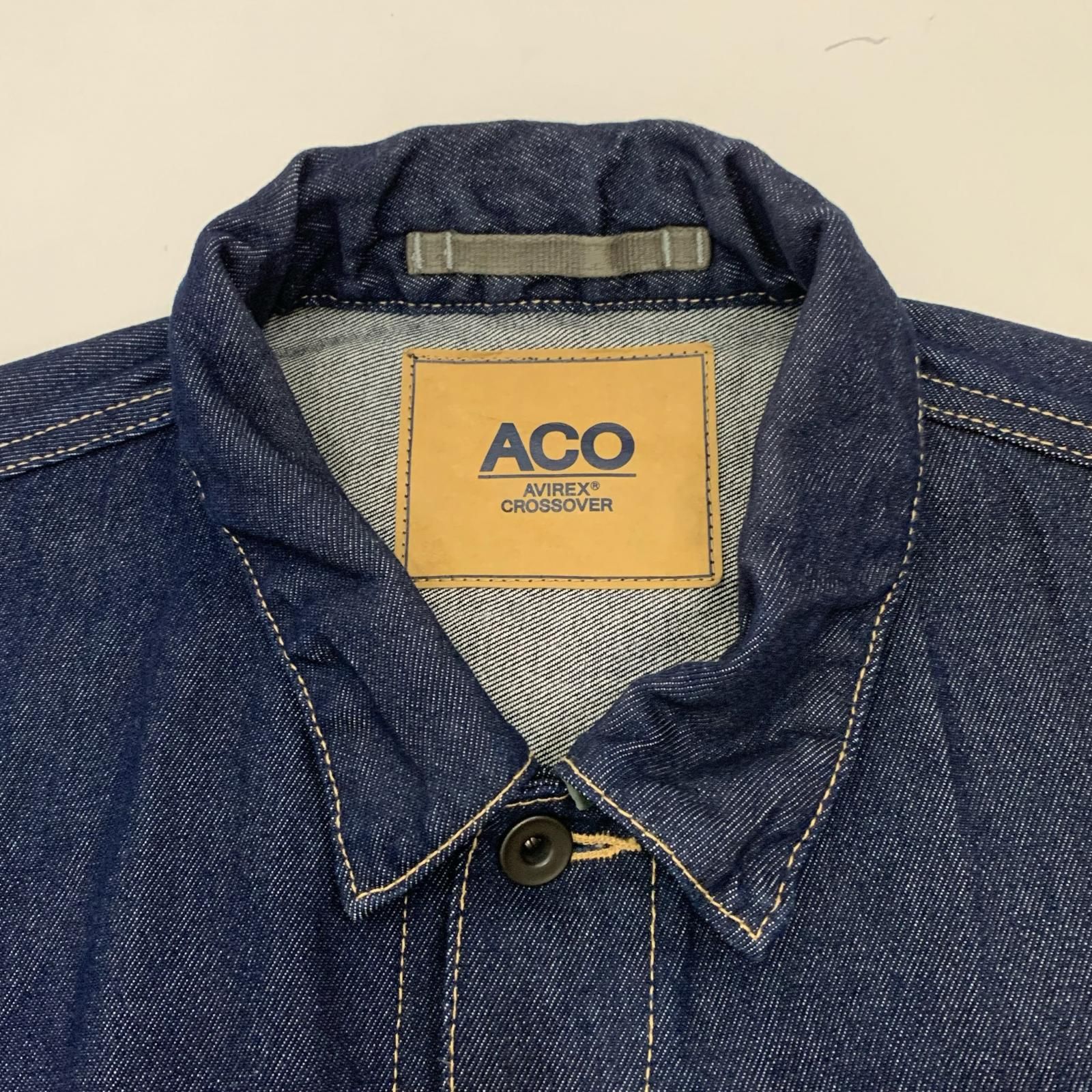 姫路東店】 中古 AVIREX | アヴィレックス デニム CROSSOVER G-JACKET