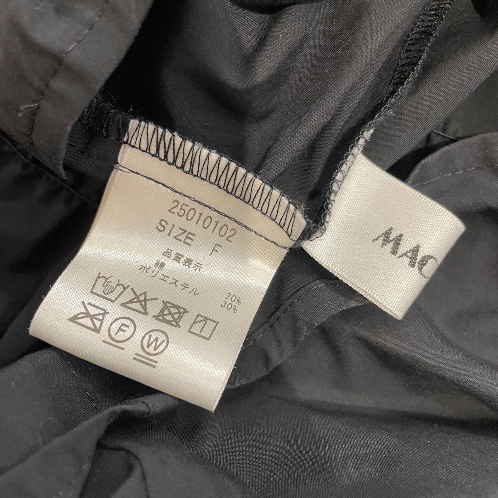 MACHATT マチャット シャーリングトップス 25010102 綿混 日本製 
