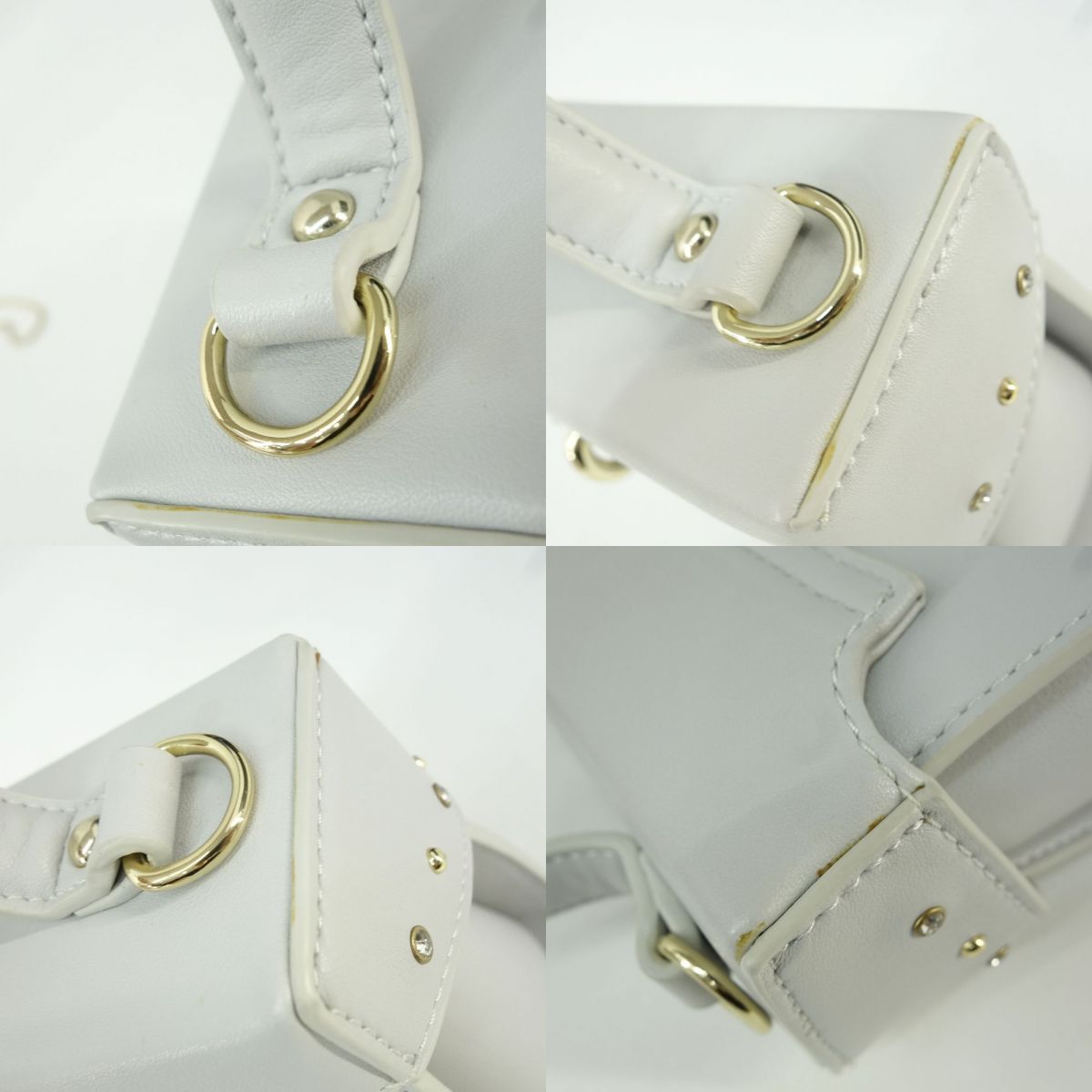 DIANA ダイアナ スタッズ 2way ハンドバッグ ※中古 - メルカリ