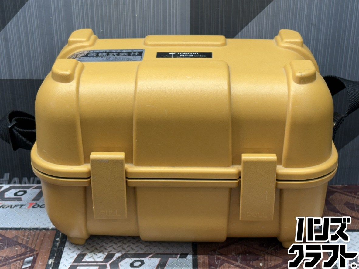 【中古】トプコン TOPCON AT-B2 オートレベル 三脚付き ※未校正の為ジャンク品扱い【ハンズクラフト佐賀】 〇【送料無料】トプコン AT-B2 オートレベル 三脚付き※未校正の為