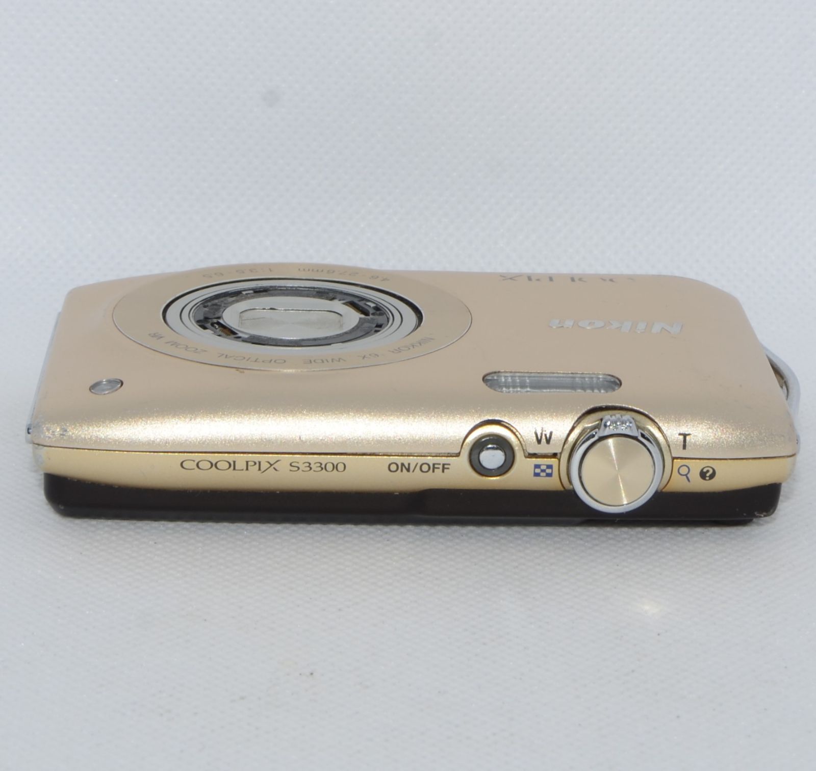 NIKON ニコン COOLPIX S3300 ゴールド (ジャンク) - メルカリ