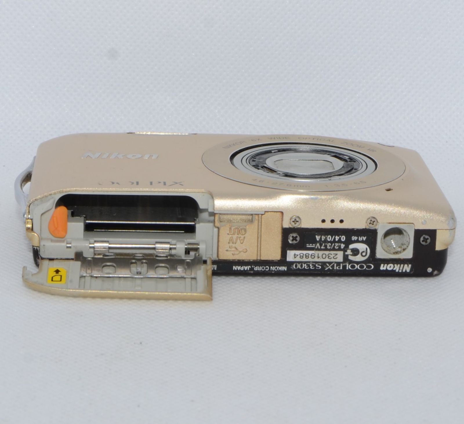 NIKON ニコン COOLPIX S3300 ゴールド (ジャンク) - メルカリ