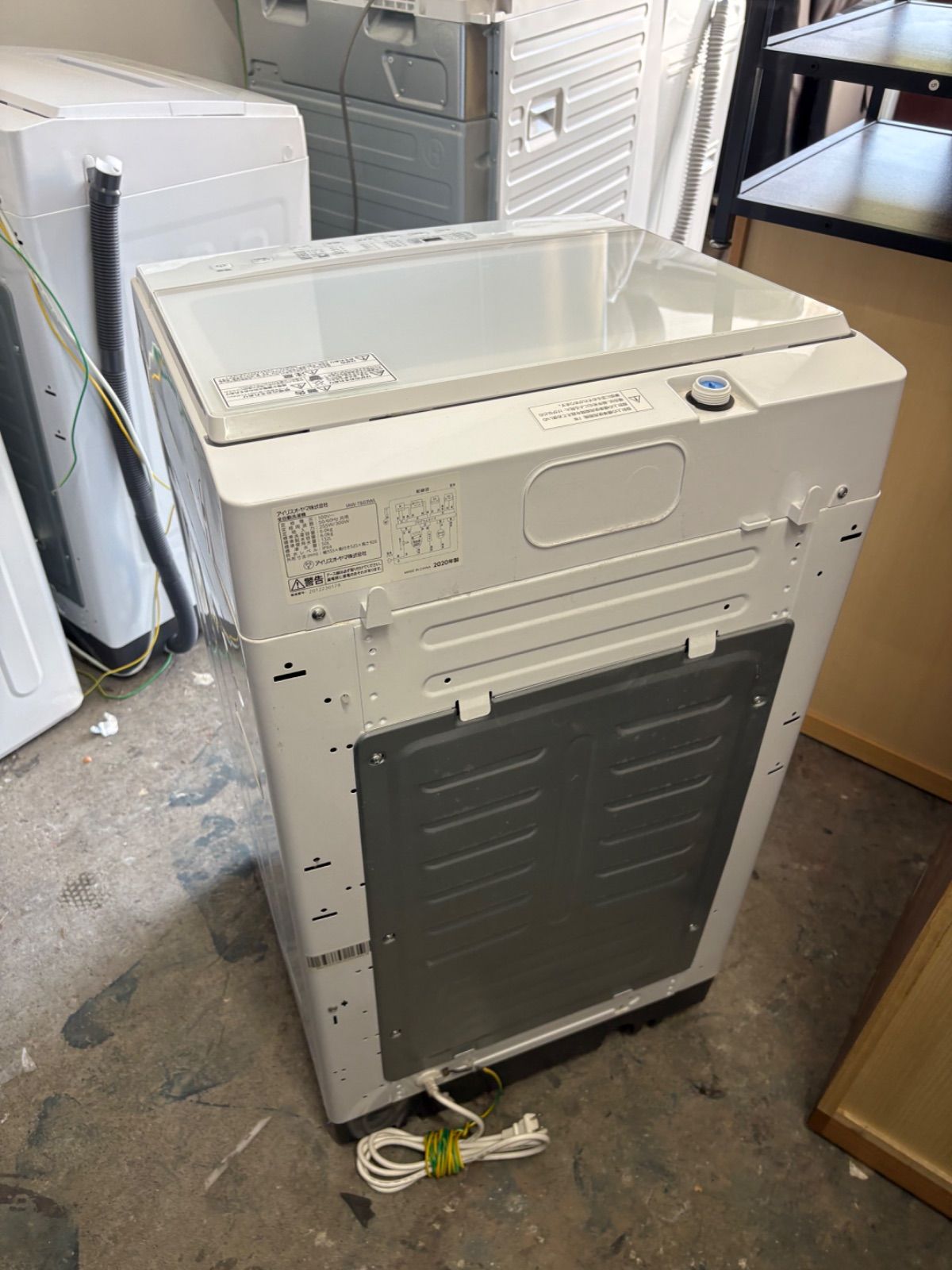 IRIS OHYAMA 全自動洗濯機 IAW-T603WL 6.0kg ホワイト - メルカリ