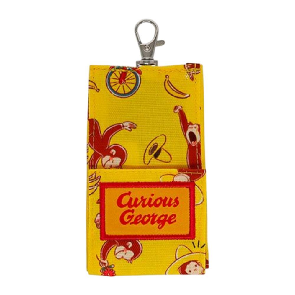 ☆ Curious George ☆ 키 케이스, 백팩, 키 케이스, 초등학생 키홀더, 백팩 키 케이스, 키 커버, 키링, 키 케이스, 키 커버, 아동, 캐릭터, 키 분실 방지, 아동, 스타일리시, 귀여운, 여아, 남아용