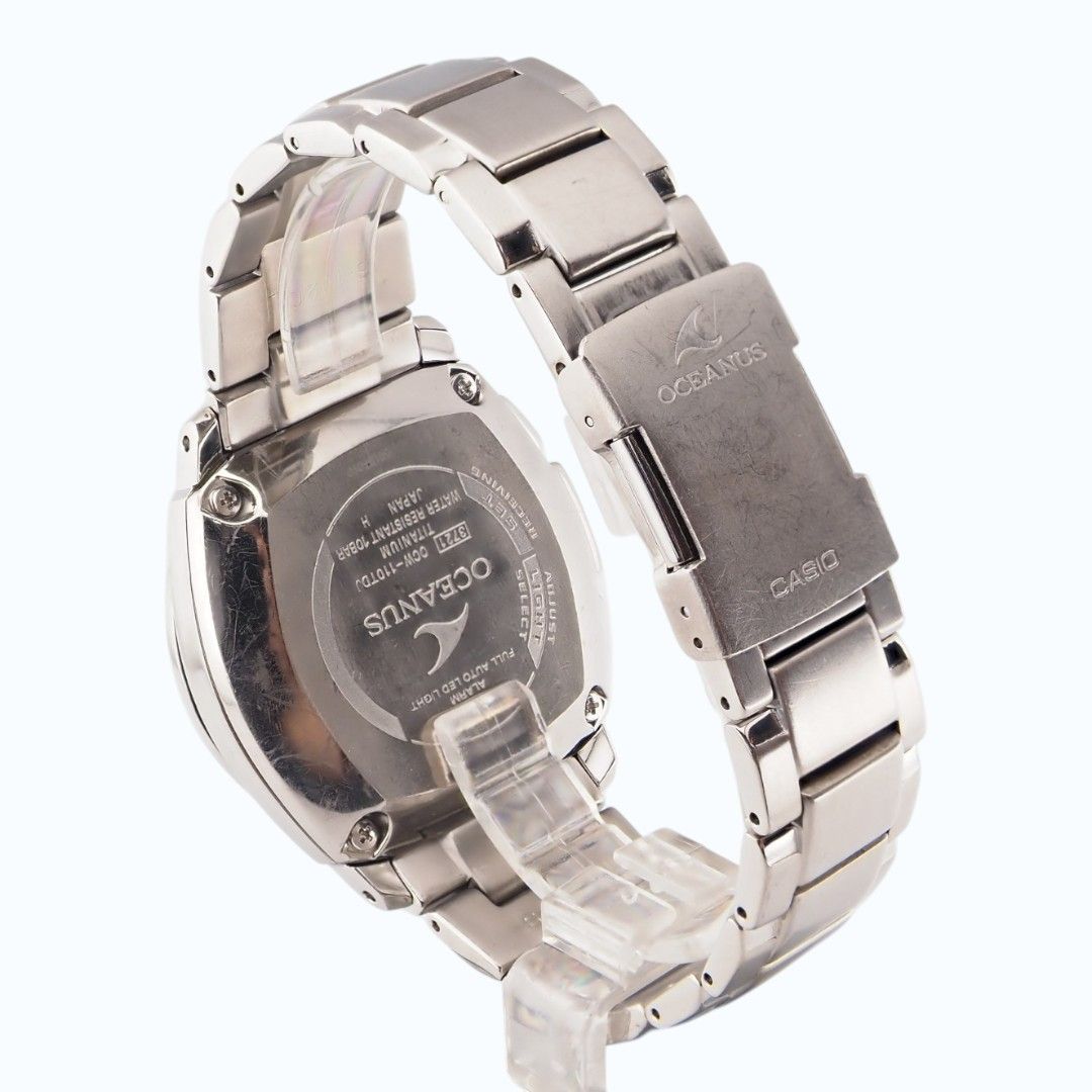 中古】CASIO OCEANUS OCW-110TDJ-1AJF カシオ オシアナス チタン 電波