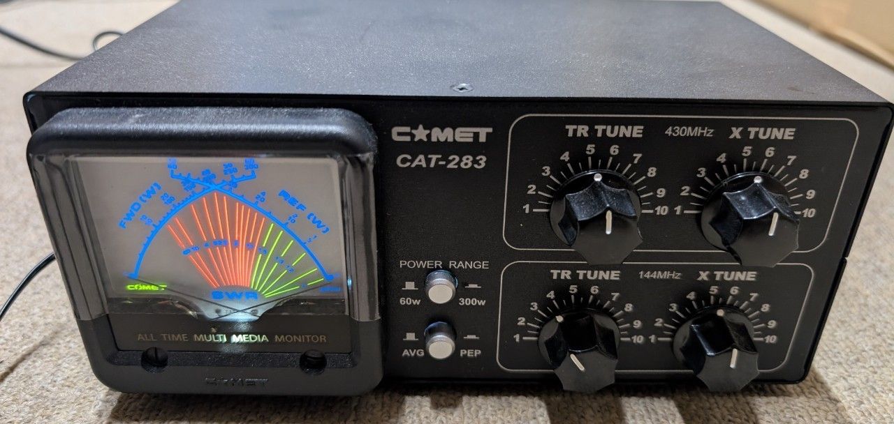 現状品 コメット アンテナチューナー CAT-283 COMET 無線機 アマチュア 