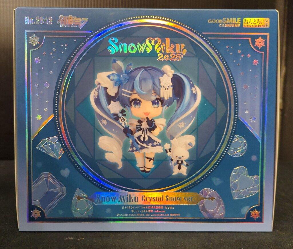 2025 ねんどろいど 雪ミク Crystal Snow Ver. グッスマ 雪ミク