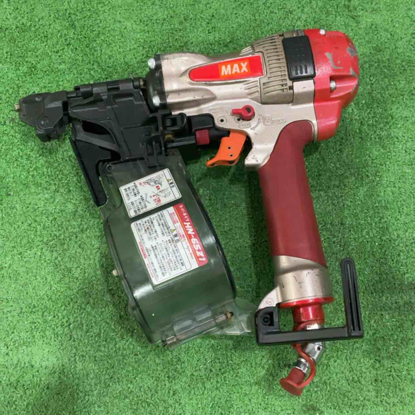 ☆マックス(MAX) 高圧エア釘打ち機 HN-65Z1 動作確認済【川口店 