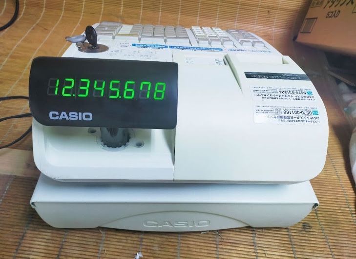 カシオレジスター TE-2800 フル設定無料25部門 280411 - メルカリ