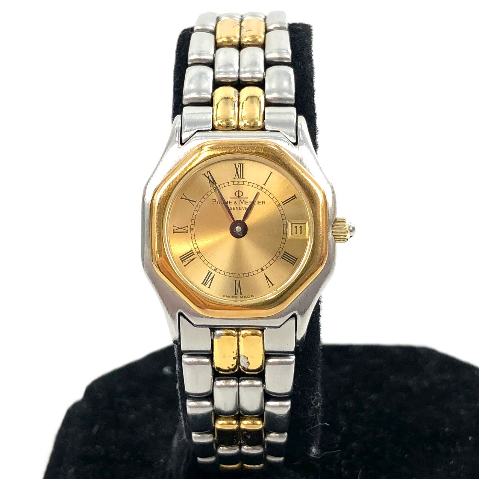 稼働品 BAUME&MERCIER ボーム＆メルシエ 金無垢 総重量:約31.6g メンズ 